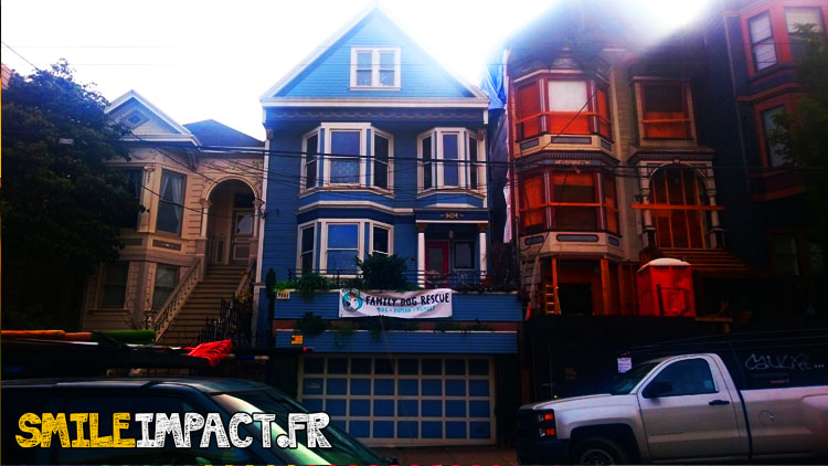 Castro San Francisco - La maison bleue de Maxime Le Forestier